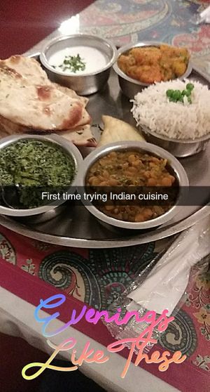 The dish was great at Simi's Indian Cuisine in San Antonio