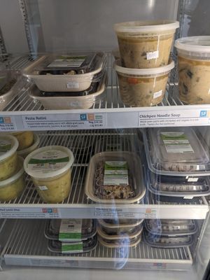 A few of the options today at Nature's Plate - Lake Highlands in Dallas