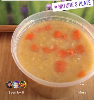 Arabian Lentil & Rice Soup at Nature's Plate - Lake Highlands in Dallas