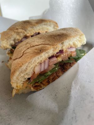 Vegan breakfast sandwich  at Morning Brew - Kailua in Kailua