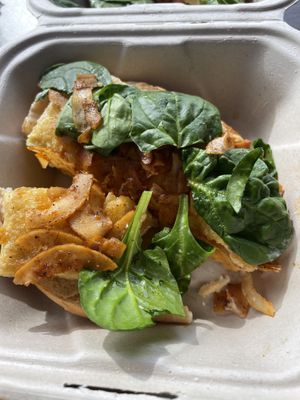 Breakfast sandwich  at Morning Brew - Kailua in Kailua