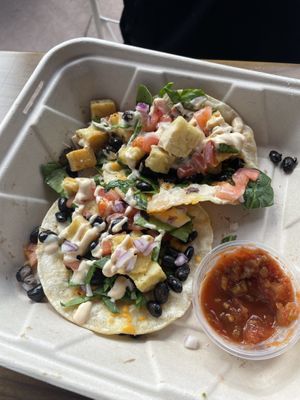 Breakfast tacos  at Morning Brew - Kailua in Kailua