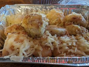 Garlic knots at Big Kahuna's Pizza in Honolulu