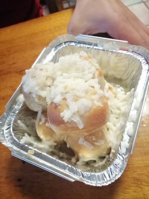 Cheese balls at Big Kahuna's Pizza in Honolulu