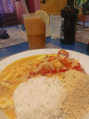 Moqueca vegana at Cafe da Vila in Sorocaba