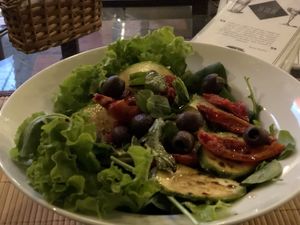 Salad at Cafe da Vila in Sorocaba