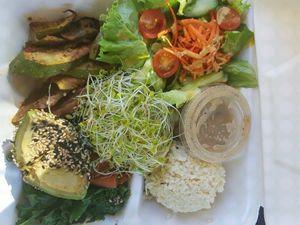 roast veggies bowl at Ai Love Nalo in Waimanalo