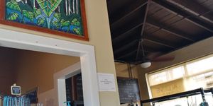 The only bathroom option is hand sanitizer or McDonald's  at Ai Love Nalo in Waimanalo