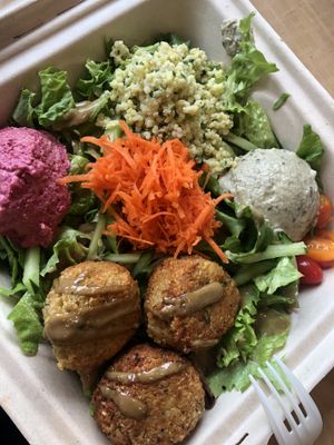 The media bowl! Love it!  at Ai Love Nalo in Waimanalo