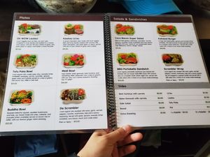 Menu at Ai Love Nalo in Waimanalo