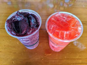 Blue ginger and ginger tumeric at Ai Love Nalo in Waimanalo