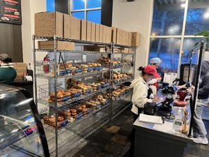   at Blazing Bagels in Bellevue