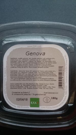 Genova at BRU - EXKi - TA in Zaventem