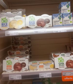 vegan desserts at NaturaSi - Via de' Toschi in Bologna