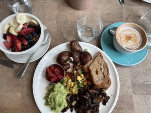 Awesome food! Delicious  at Cafe Gratitude in San Diego