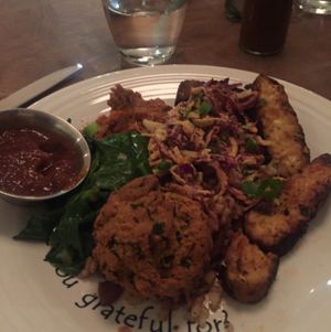 I am Resolved at Cafe Gratitude in San Diego