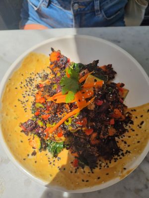 I am Devoted at Cafe Gratitude in San Diego