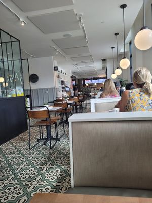 Inside at Cafe Gratitude in San Diego