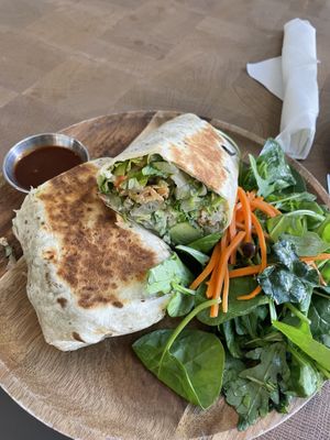 Caesar wrap - I am glorious   at Cafe Gratitude in San Diego