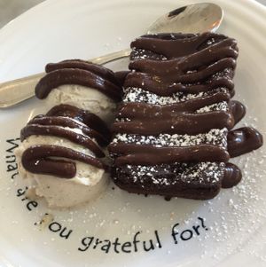   at Cafe Gratitude in San Diego