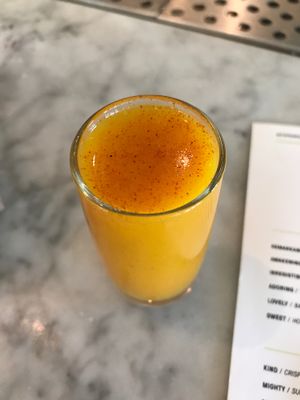 I am Brave at Cafe Gratitude in San Diego