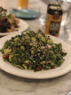 Kale Caesar at Cafe Gratitude in San Diego
