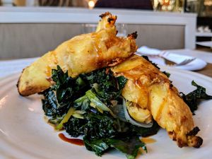 Yam Appetizer at Cafe Gratitude in San Diego