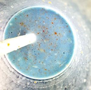 Stellar smoothie at Cafe Gratitude in San Diego