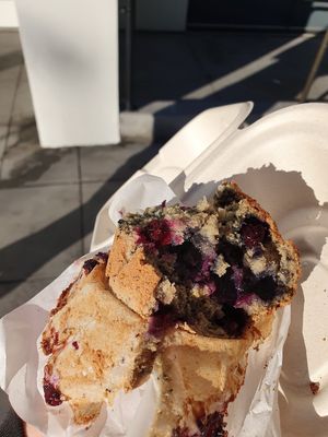 Soooo soft and moist🤤 at Cafe Gratitude in San Diego