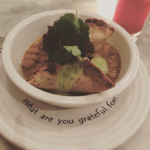 Samosa at Cafe Gratitude in San Diego