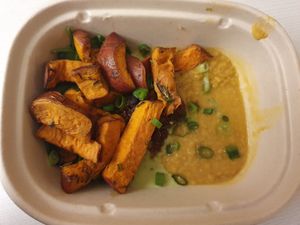 Delivered humble at Cafe Gratitude in San Diego