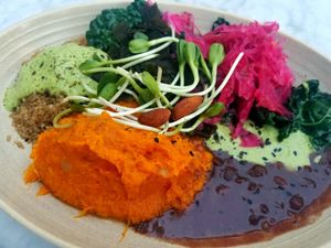 Whole - Macrobiotic Bowl at Cafe Gratitude in San Diego