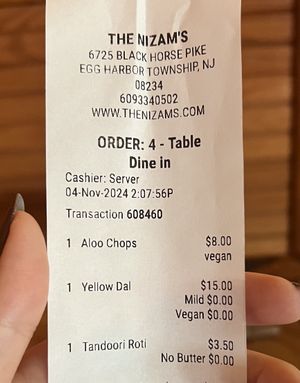   at The Nizam's in Egg Harbor