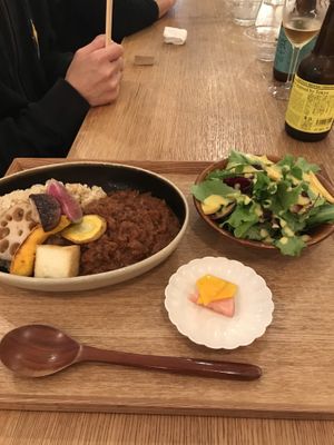 Curry ¥2,000 ? at Brown Rice ブラウンライス in Tokyo