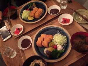 katsu tofu  at Brown Rice ブラウンライス in Tokyo