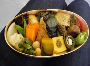 Bento box at Brown Rice ブラウンライス in Tokyo