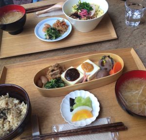 . at Brown Rice ブラウンライス in Tokyo