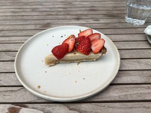 Strawberry Tart  at Brown Rice ブラウンライス in Tokyo