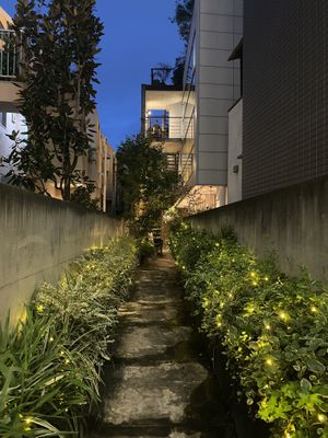 Entrance from the street  at Brown Rice ブラウンライス in Tokyo