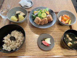 Main course   at Brown Rice ブラウンライス in Tokyo