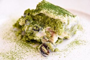 Matcha tiramisu  at Brown Rice ブラウンライス in Tokyo