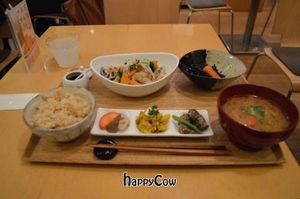 Dinner set (March 2013) at Brown Rice ブラウンライス in Tokyo