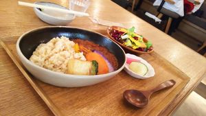 Curry rice. at Brown Rice ブラウンライス in Tokyo