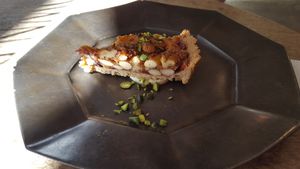 nut tart at Brown Rice ブラウンライス in Tokyo