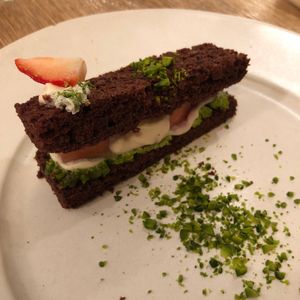 Special dessert at Brown Rice ブラウンライス in Tokyo