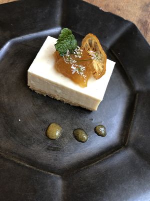 Lemon cheesecake  at Brown Rice ブラウンライス in Tokyo