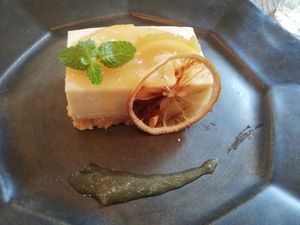 Cheese cake at Brown Rice ブラウンライス in Tokyo