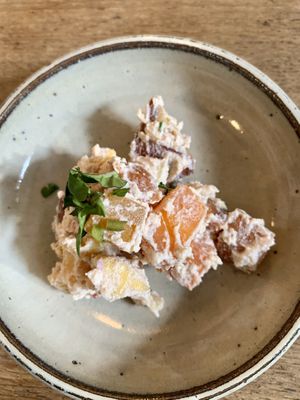 Starter which comes with the set menu at Brown Rice ブラウンライス in Tokyo