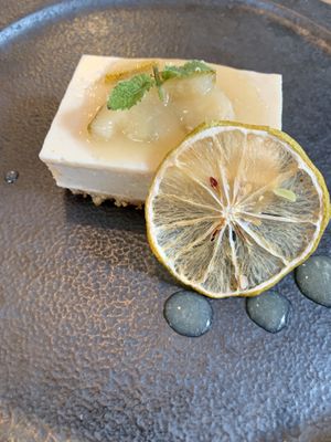 Lemon cheesecake  at Brown Rice ブラウンライス in Tokyo