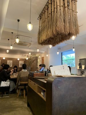 View of the restaurant at Brown Rice ブラウンライス in Tokyo